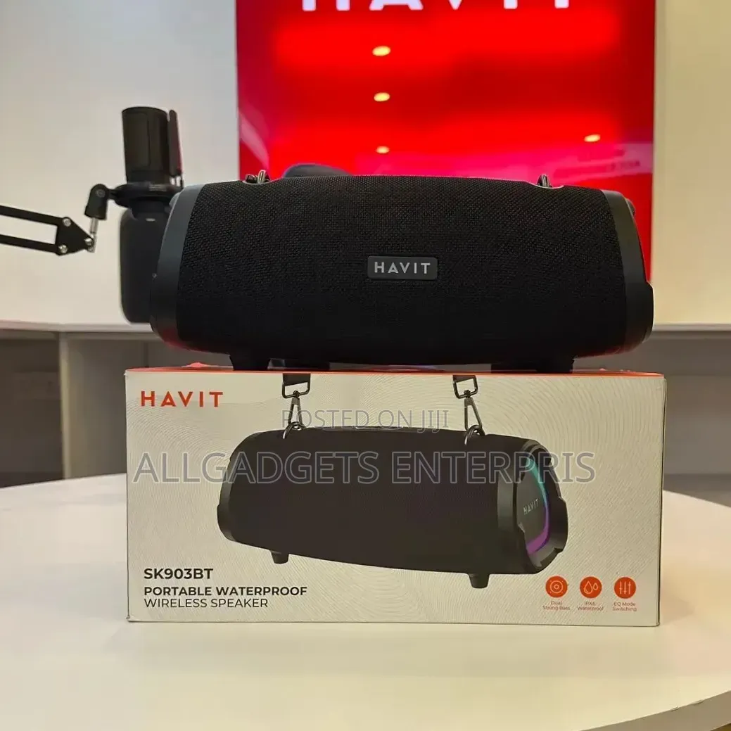 Havit Sk903bt Portable Wireless Waterproof 80watts Bluetooth Speaker