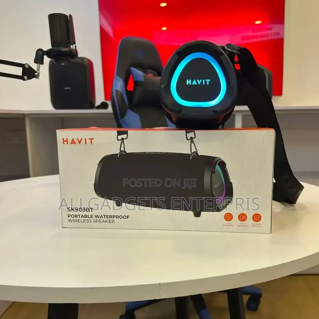Havit Sk903bt Portable Wireless Waterproof 80watts Bluetooth Speaker