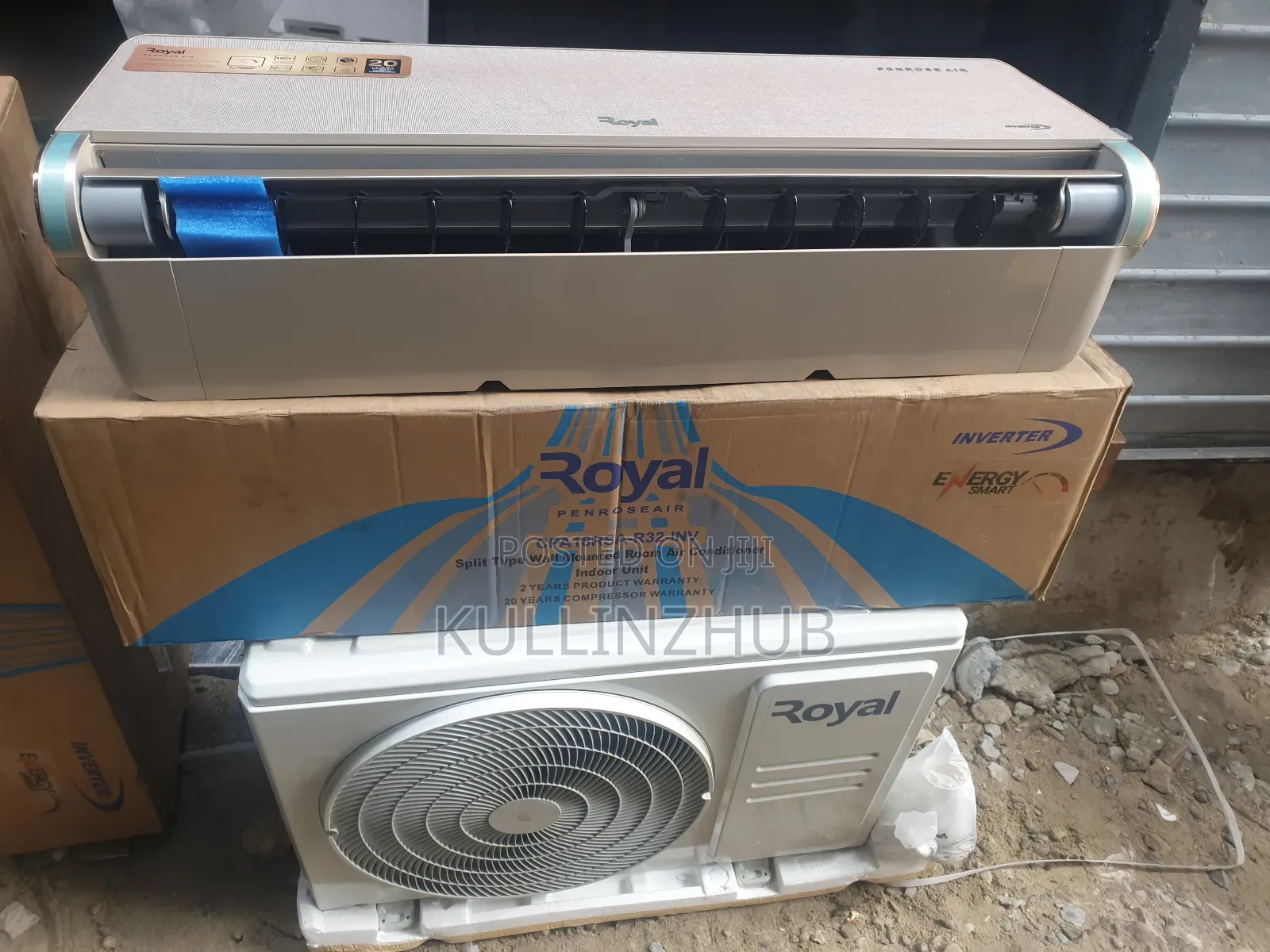 Royal 2HP Split Unit Inverter AC BM18RSAX INV (Gray)
