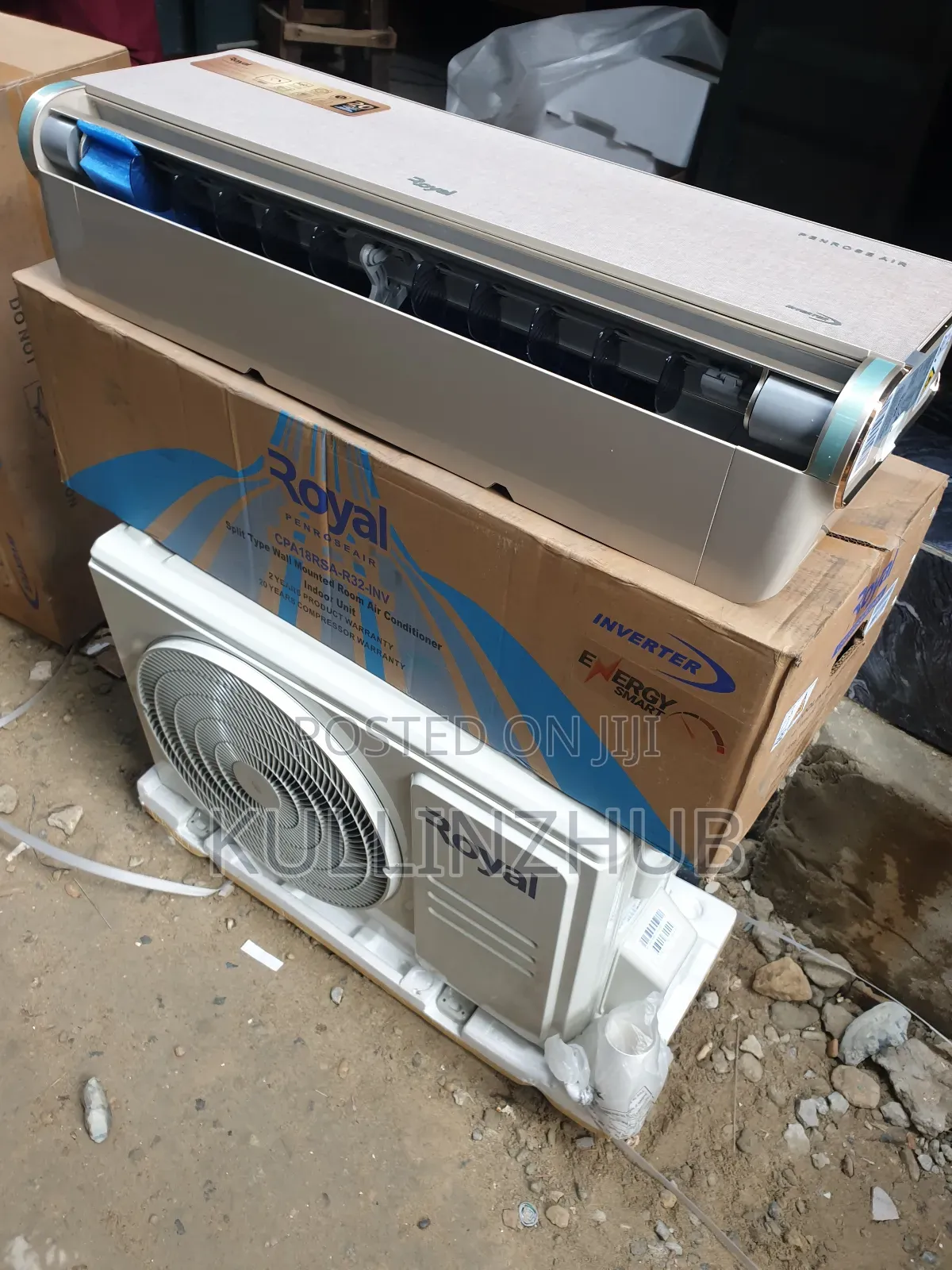 Royal 2HP Split Unit Inverter AC BM18RSAX INV (Gray)