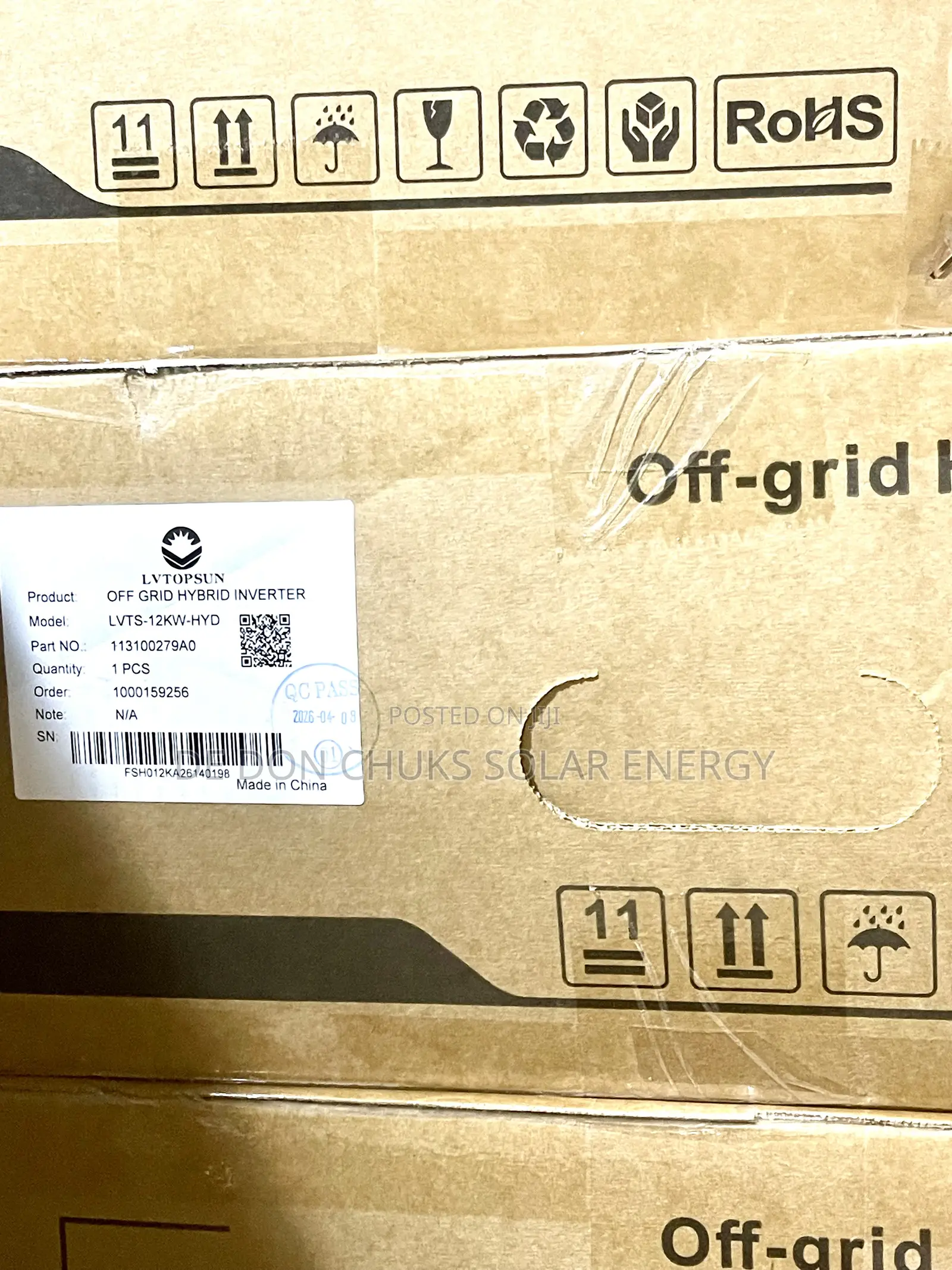 12kva 48v Lvtopsun Hybrid Inverter