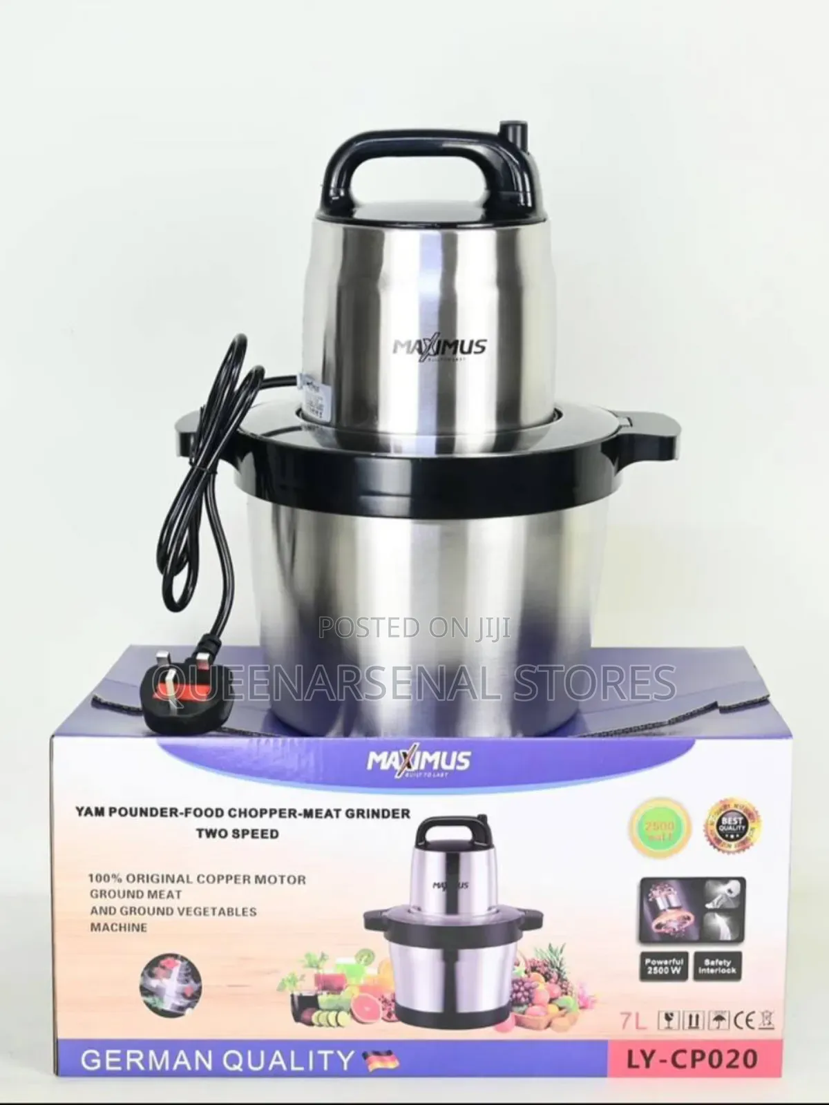 7L Food Processor/ Yam Pounder