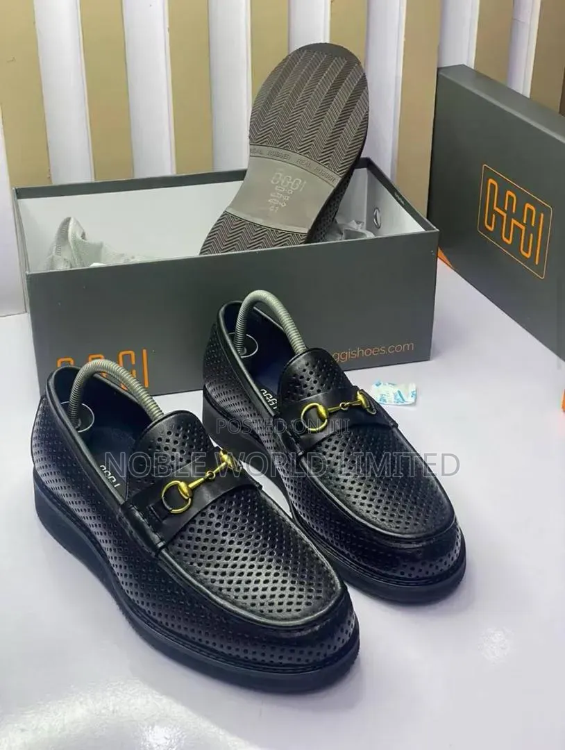 Solid Leather Shoes ABL 6h