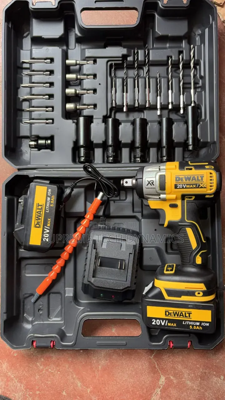 Dewalt 18v Brushless Cordless Impact Wrench Kit