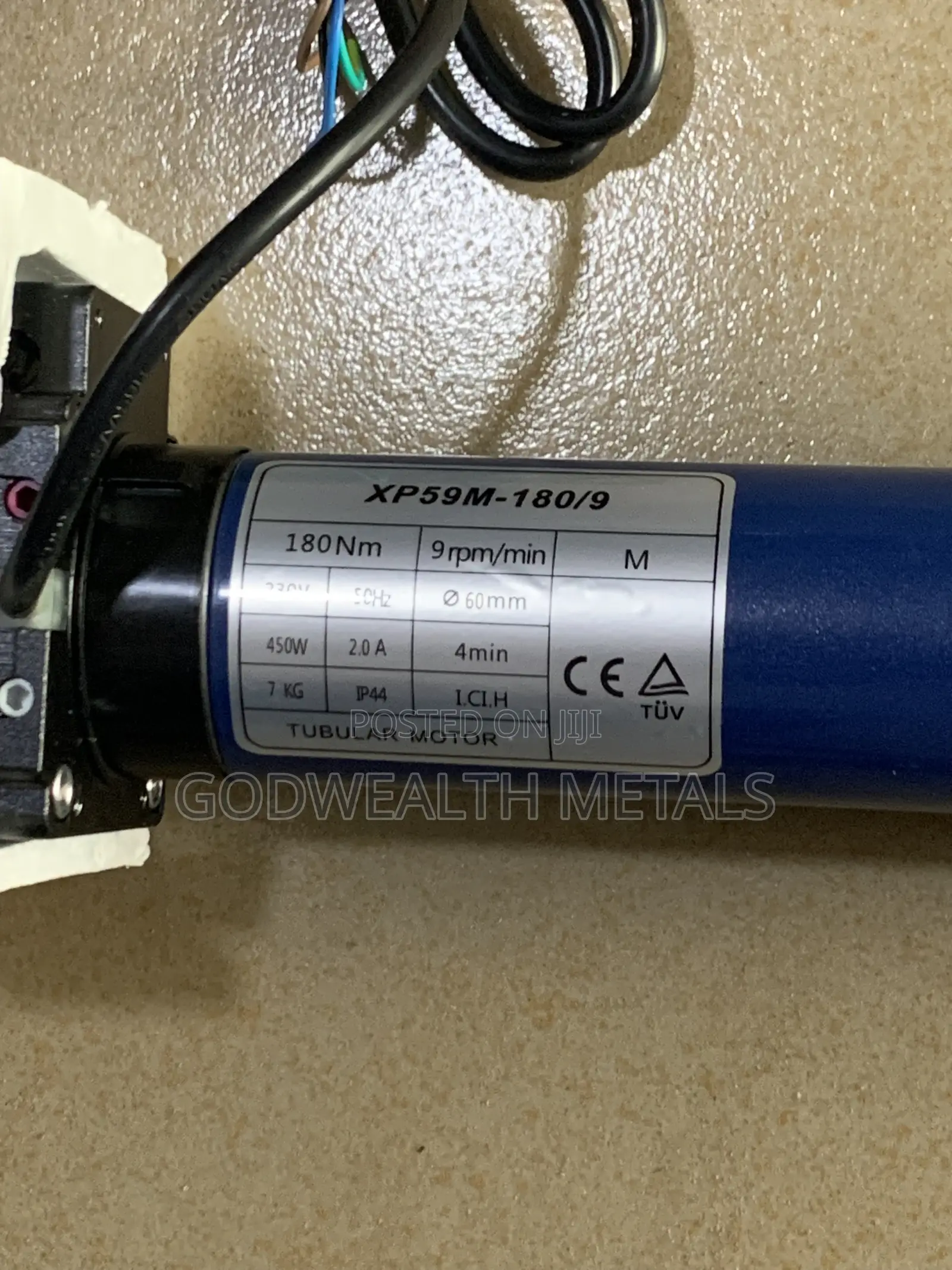 Title: 180Nm Tubular Roller Shutter Motor Complete Kit – Heavy Duty