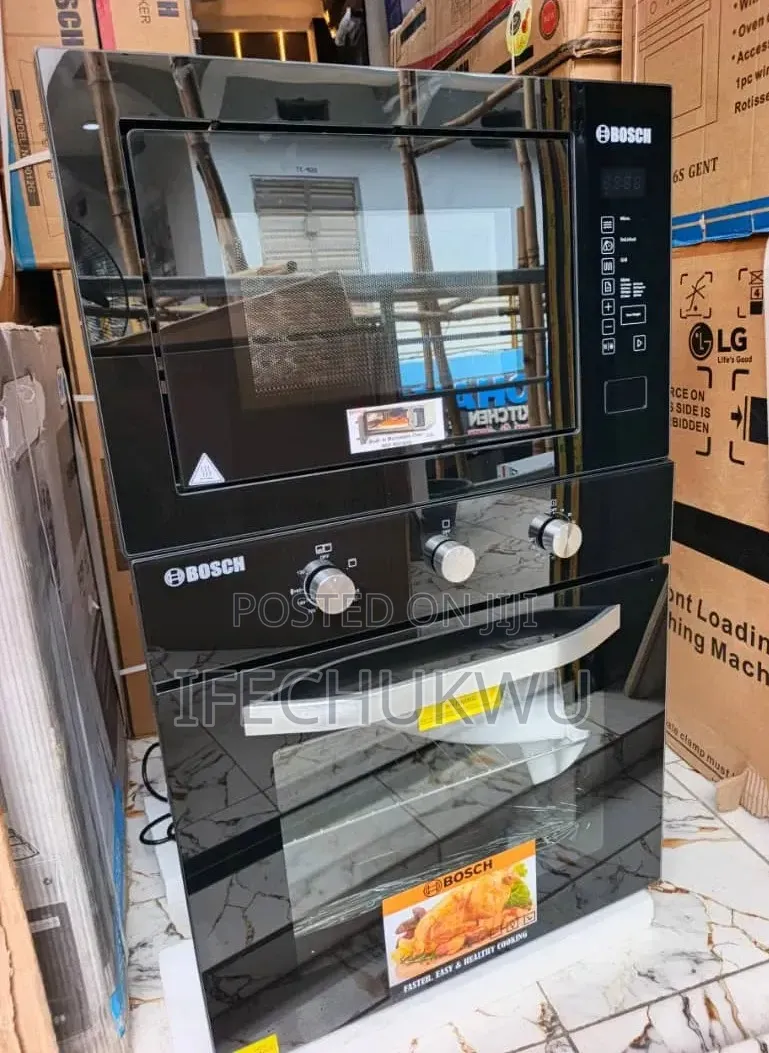 BOSCH Inbuilt Cabinet Gas Electric Oven Built-in Digital Microwave