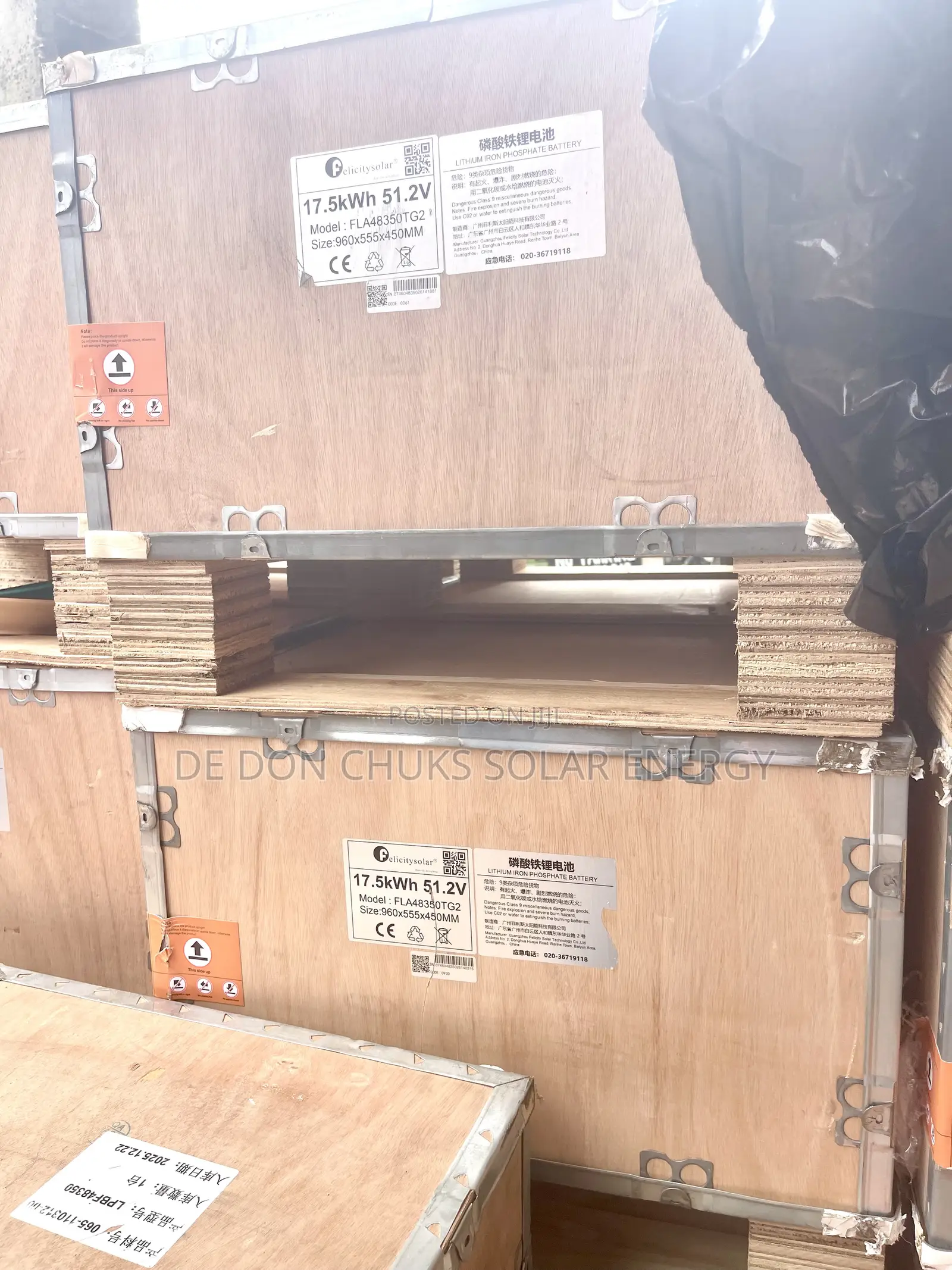 17.5kwh 51.2v Felicity Lithium Battery