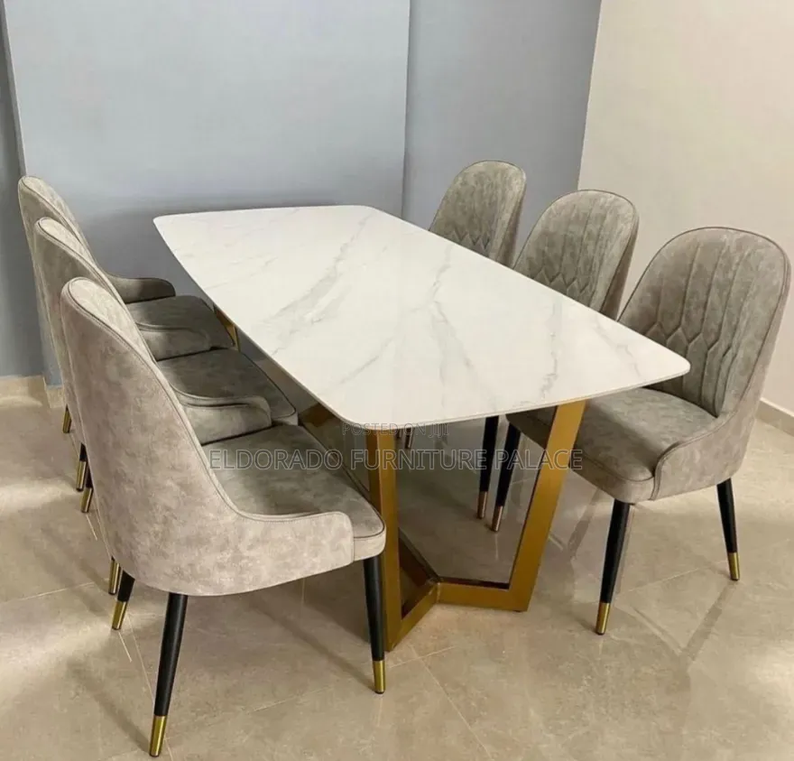 6seater Family Dining Table With Chairs