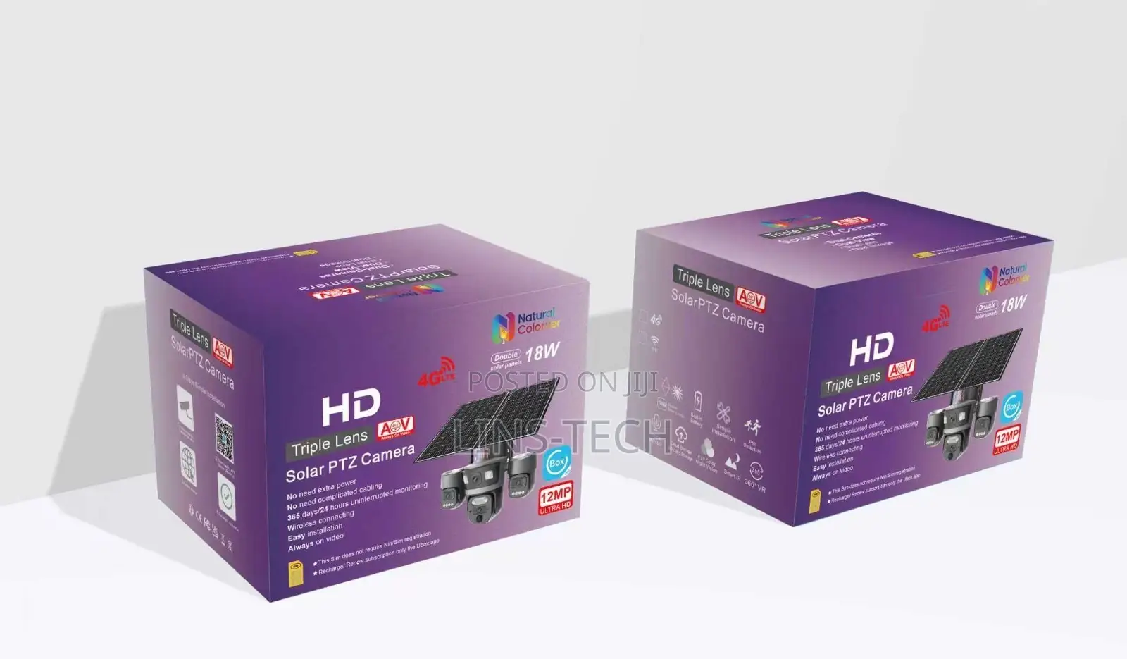 UBOX Triple Lens PTZ Camera