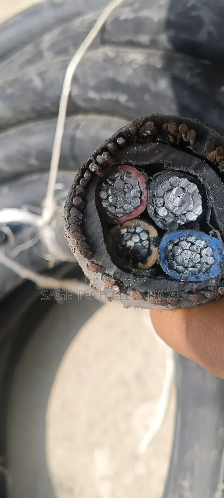 95mm 4core Armoured Aluminum Cables