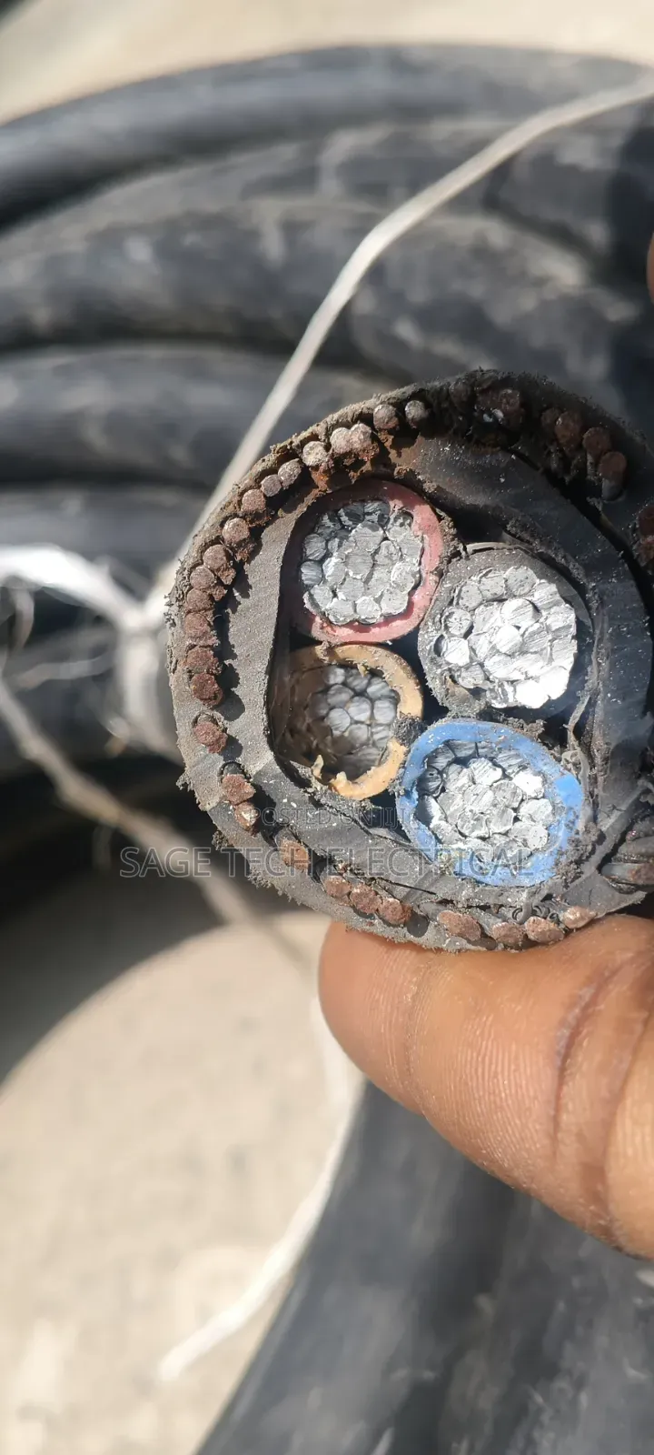 95mm 4core Armoured Aluminum Cables