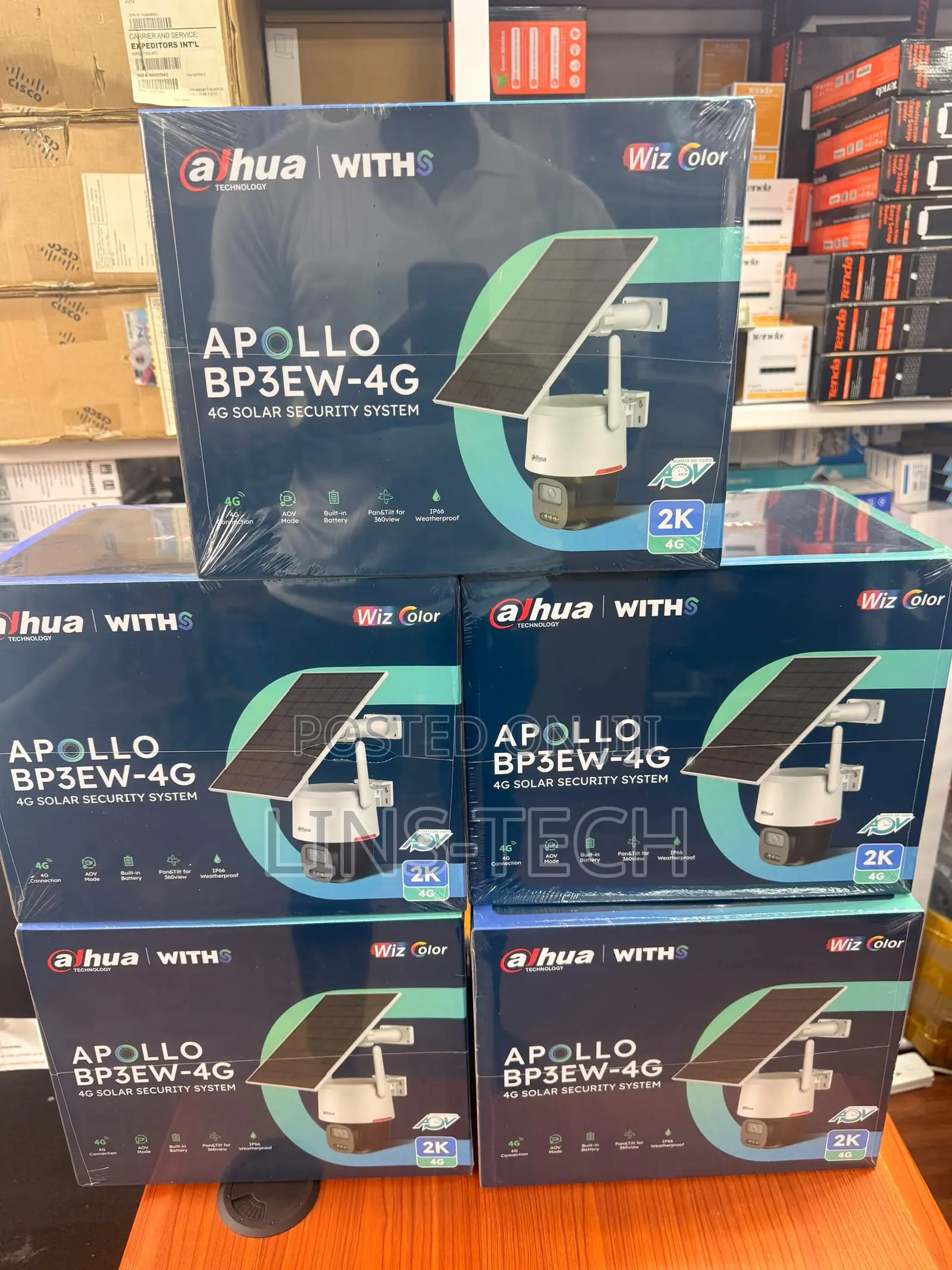 Dahua 4G Solar PTZ Camera