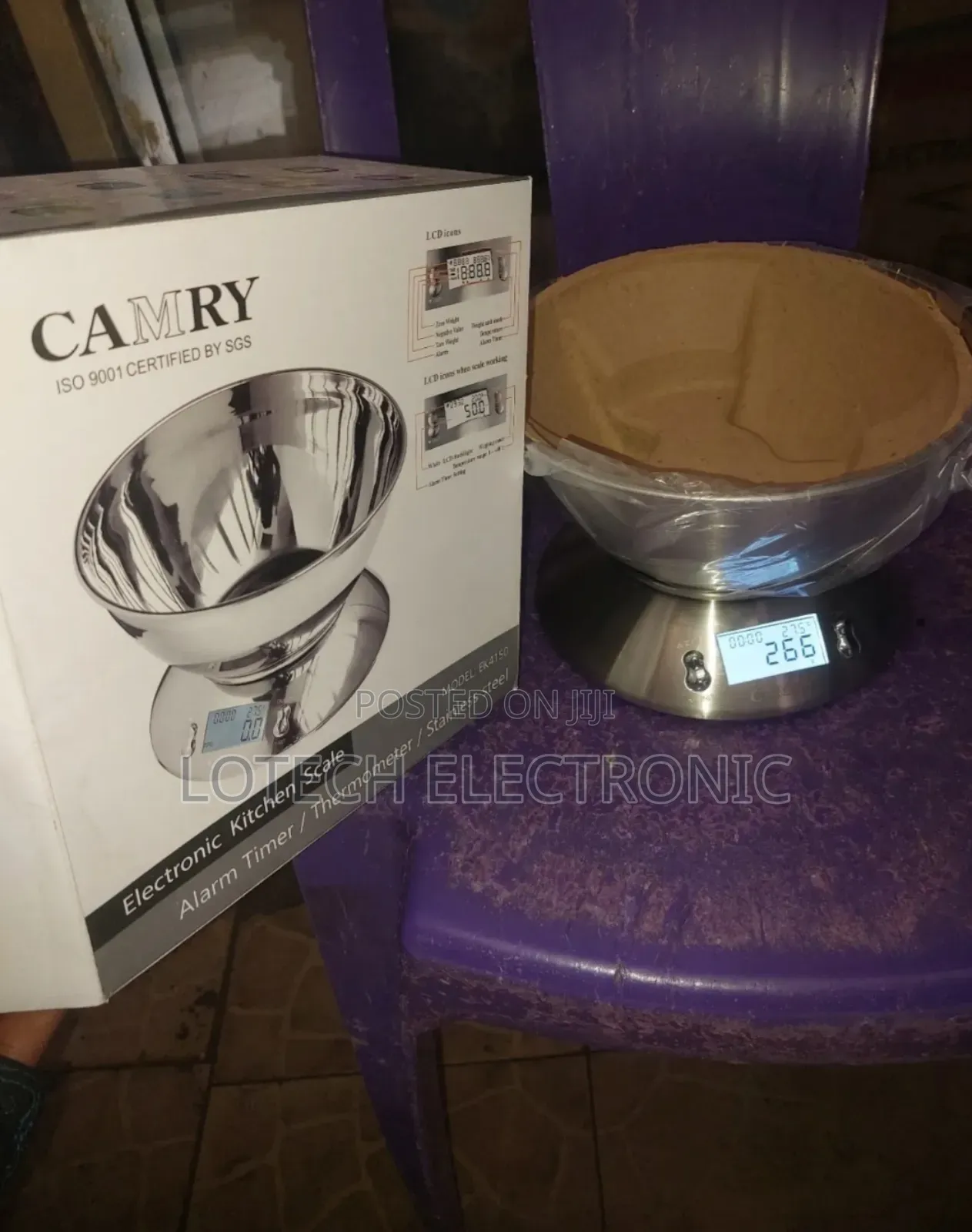 Camry EK4150 Digital Kitchen Scale – Accurate and Reliable