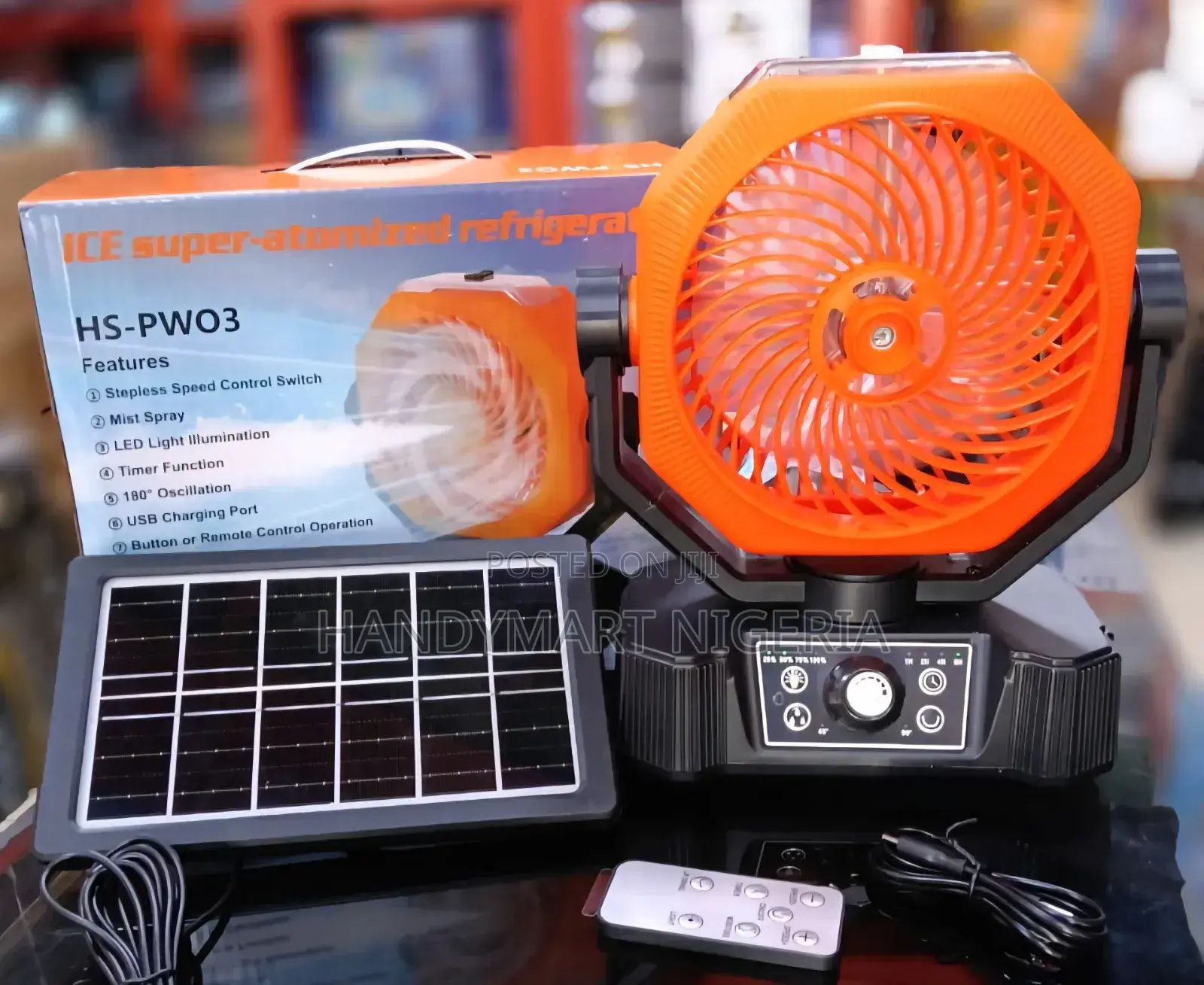 ICE Super-Atomized Refrigeration Solar Fan15% OFF
