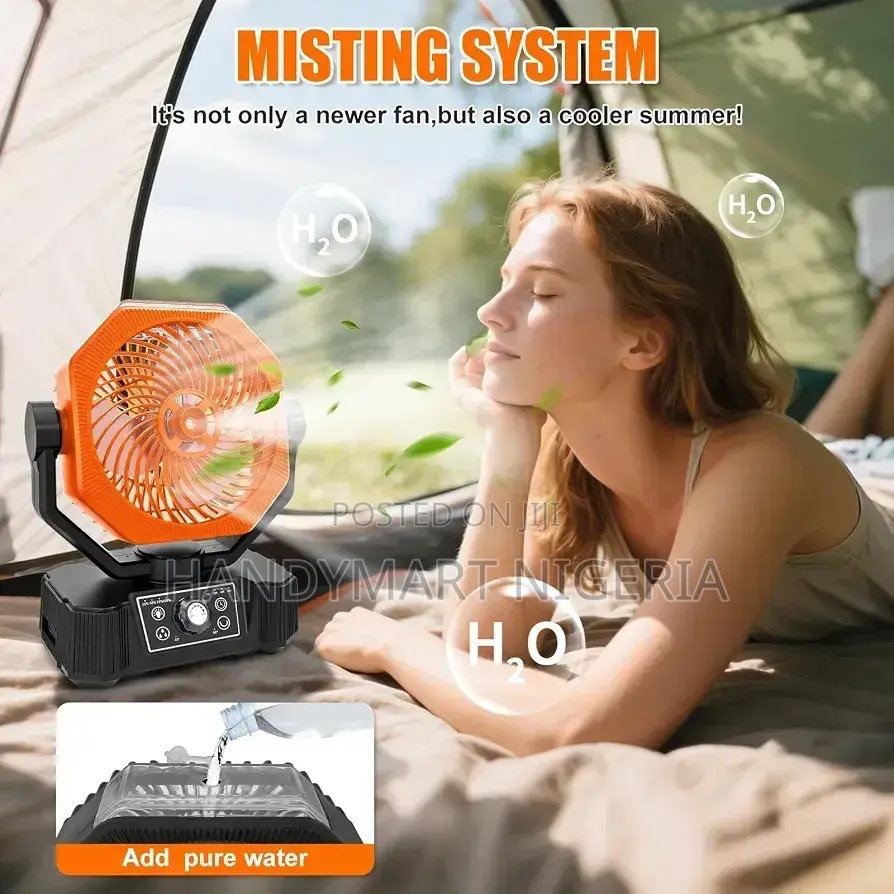 ICE Super-Atomized Refrigeration Solar Fan15% OFF