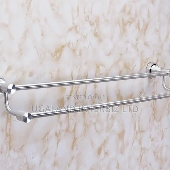 Chrome Double Towel Bar