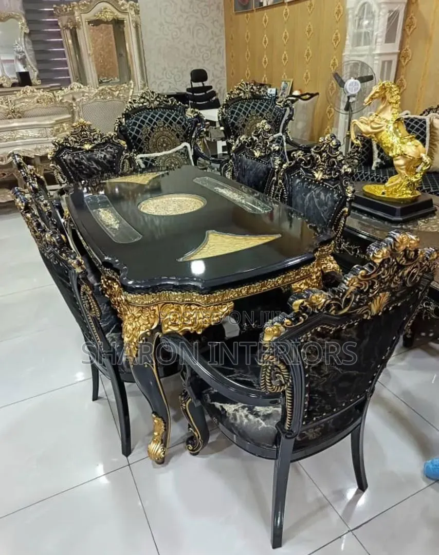 Royal Dinning With 6 Chairs