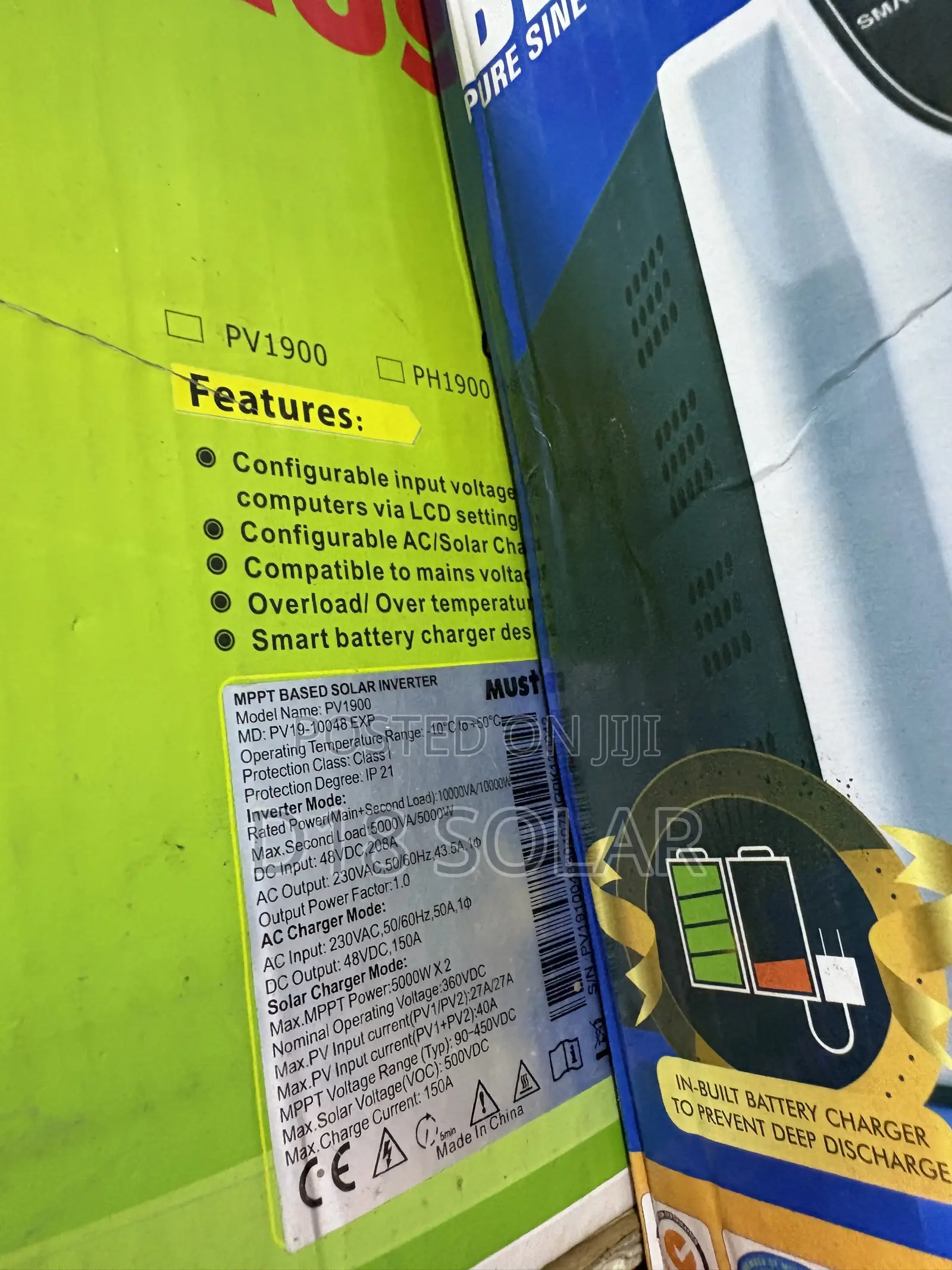 5kva Must 48v Hybrid Inverter