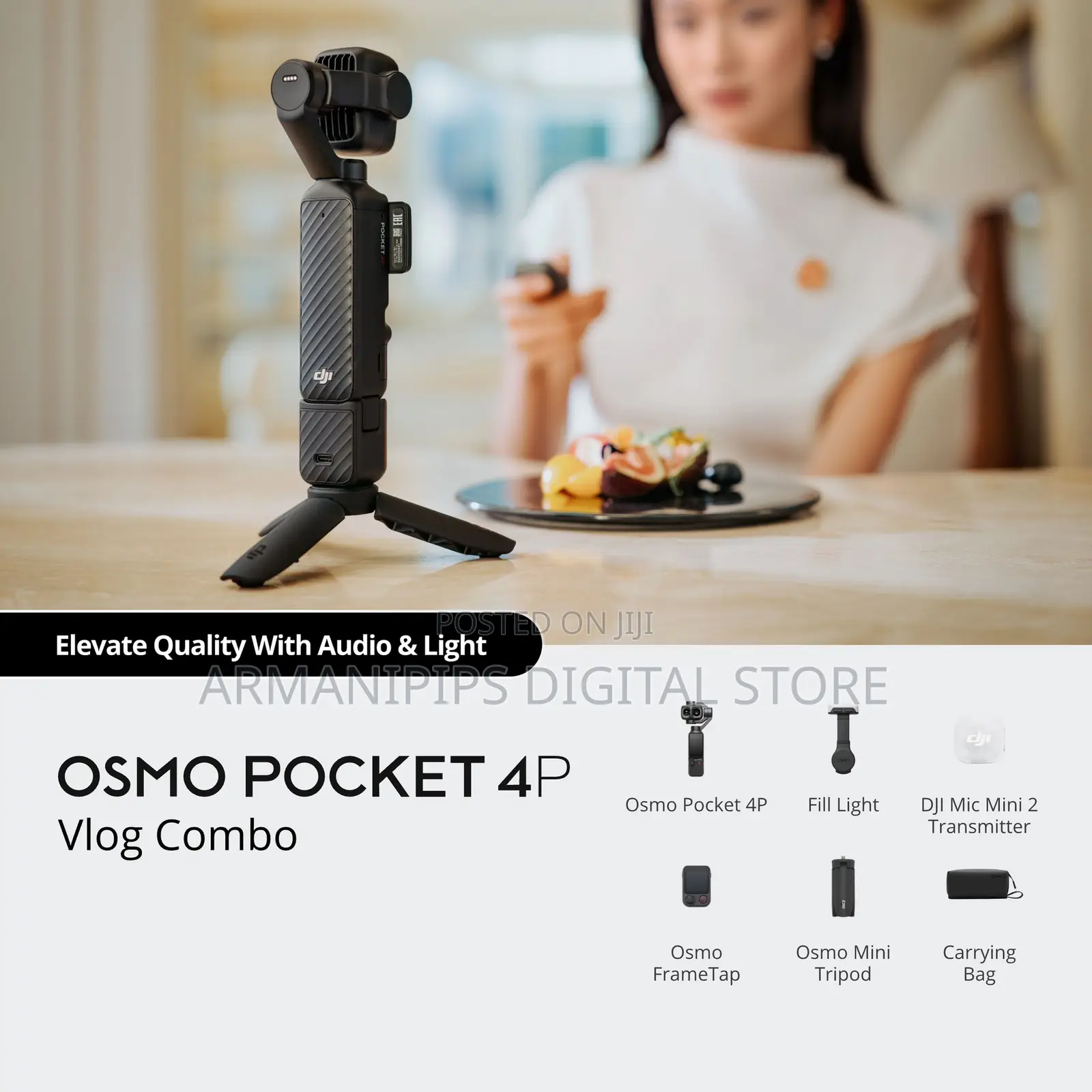 Brand New Osmo Pocket 4P Vlog Combo
