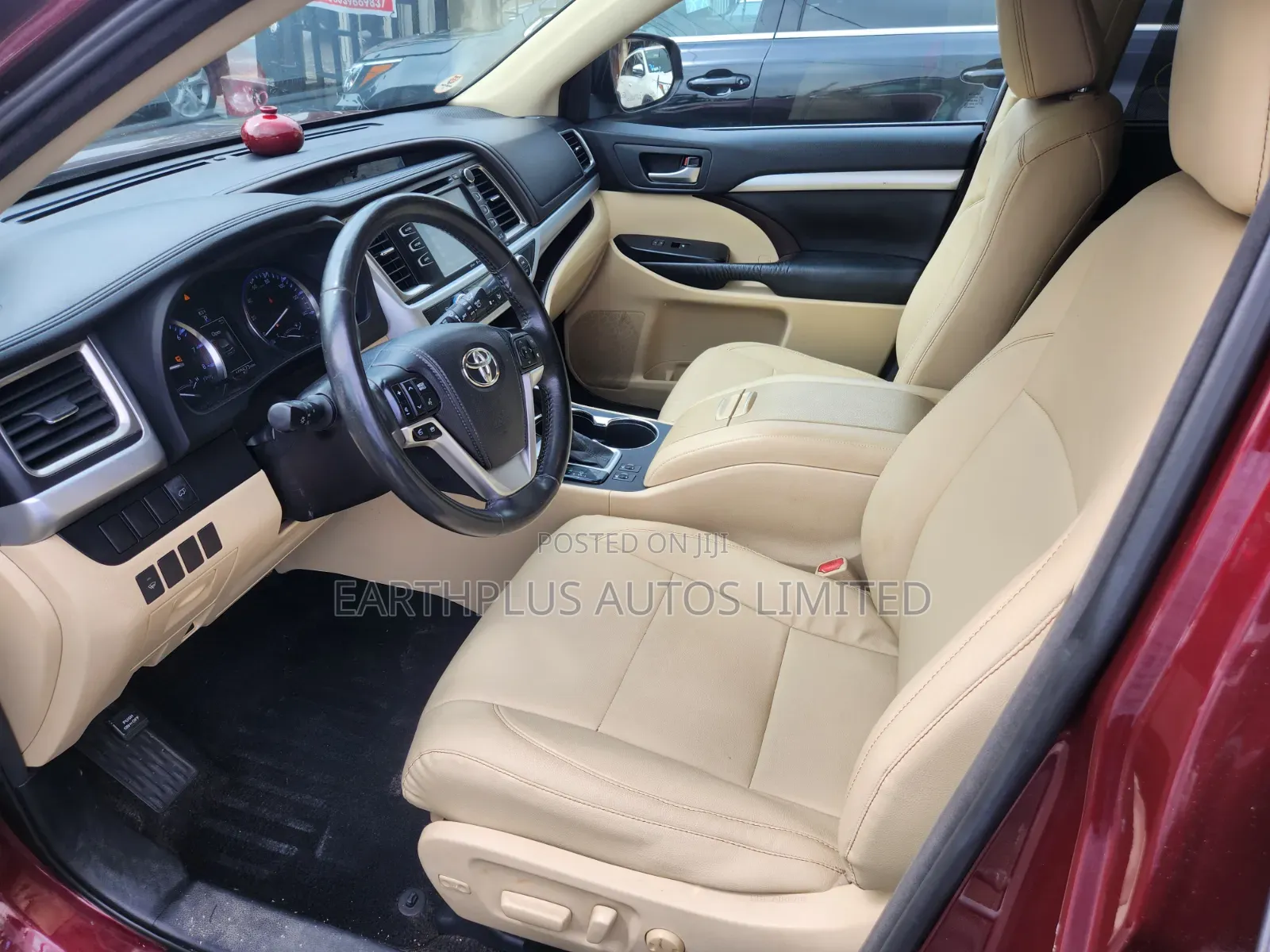 Toyota Highlander 2014 Burgundy