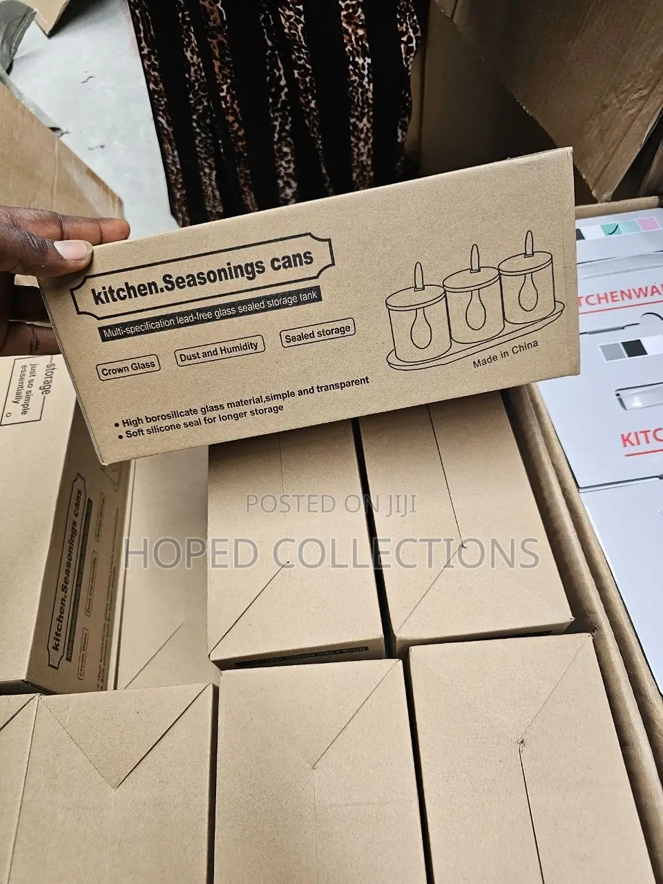 3pcs Spice Containers