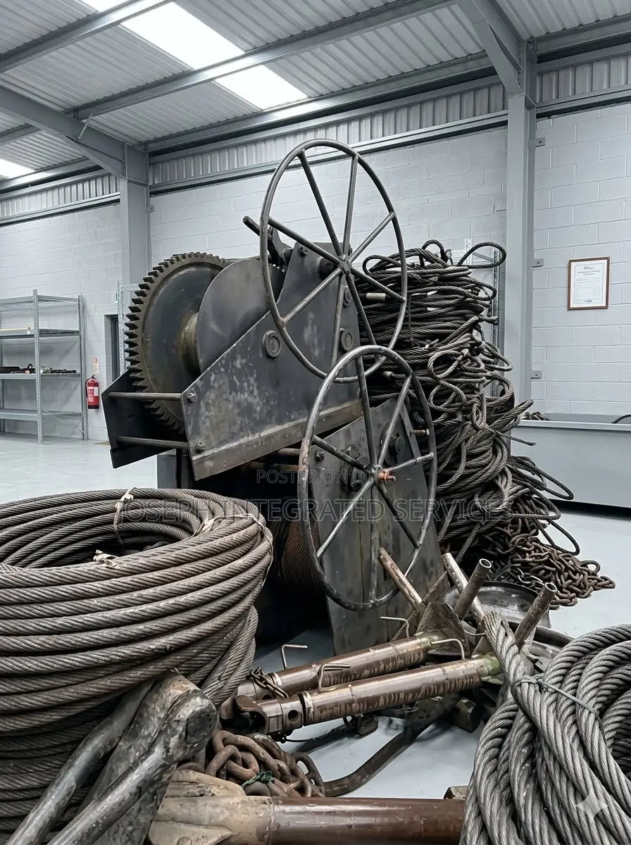Heavy-Duty Manual Winch or Windlass