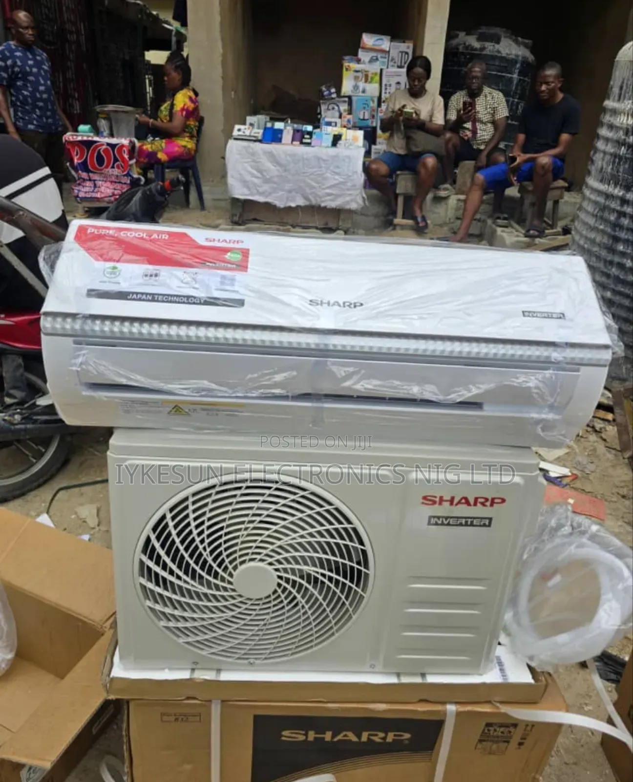 Original SHARP 1.5 HP R410a Inverter Air Conditioner Split Unit Etc.