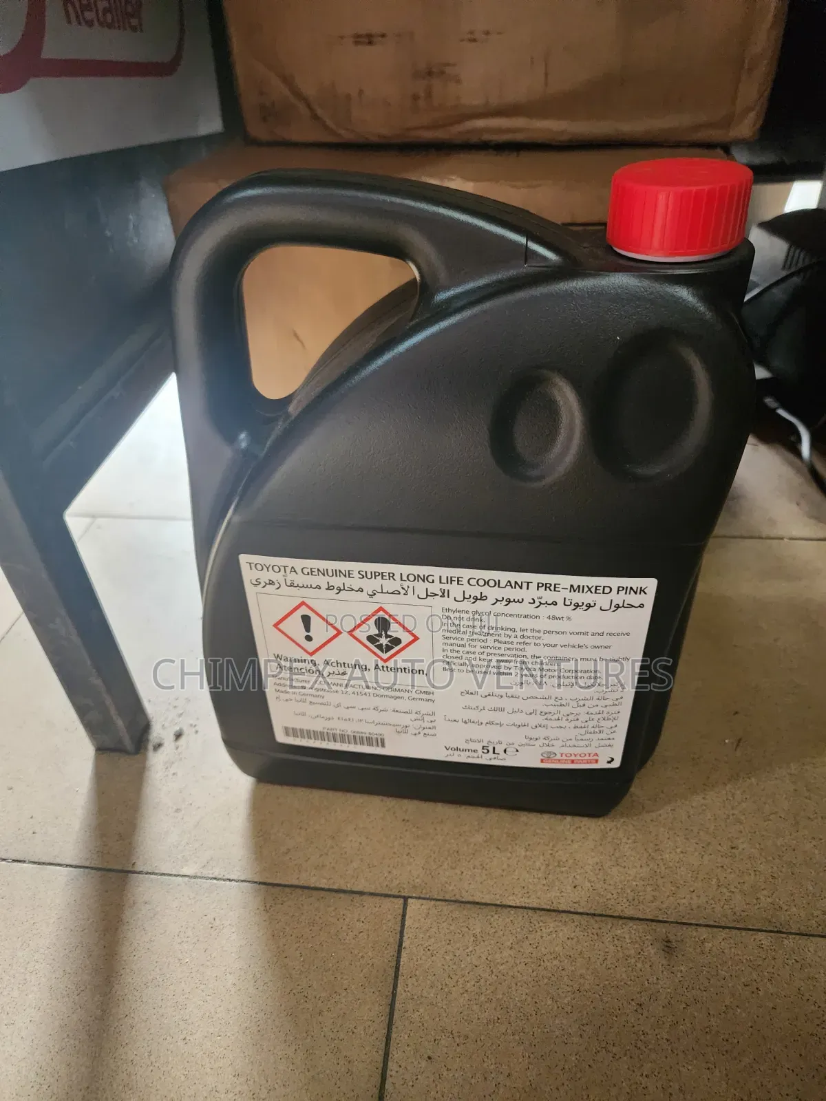 Coolant 5lit Toyota