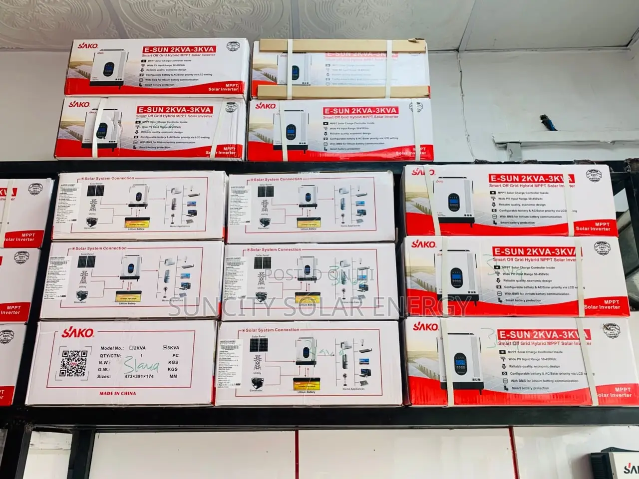 3kVa/24v High Voltage SAKO HYBRID INVERTER