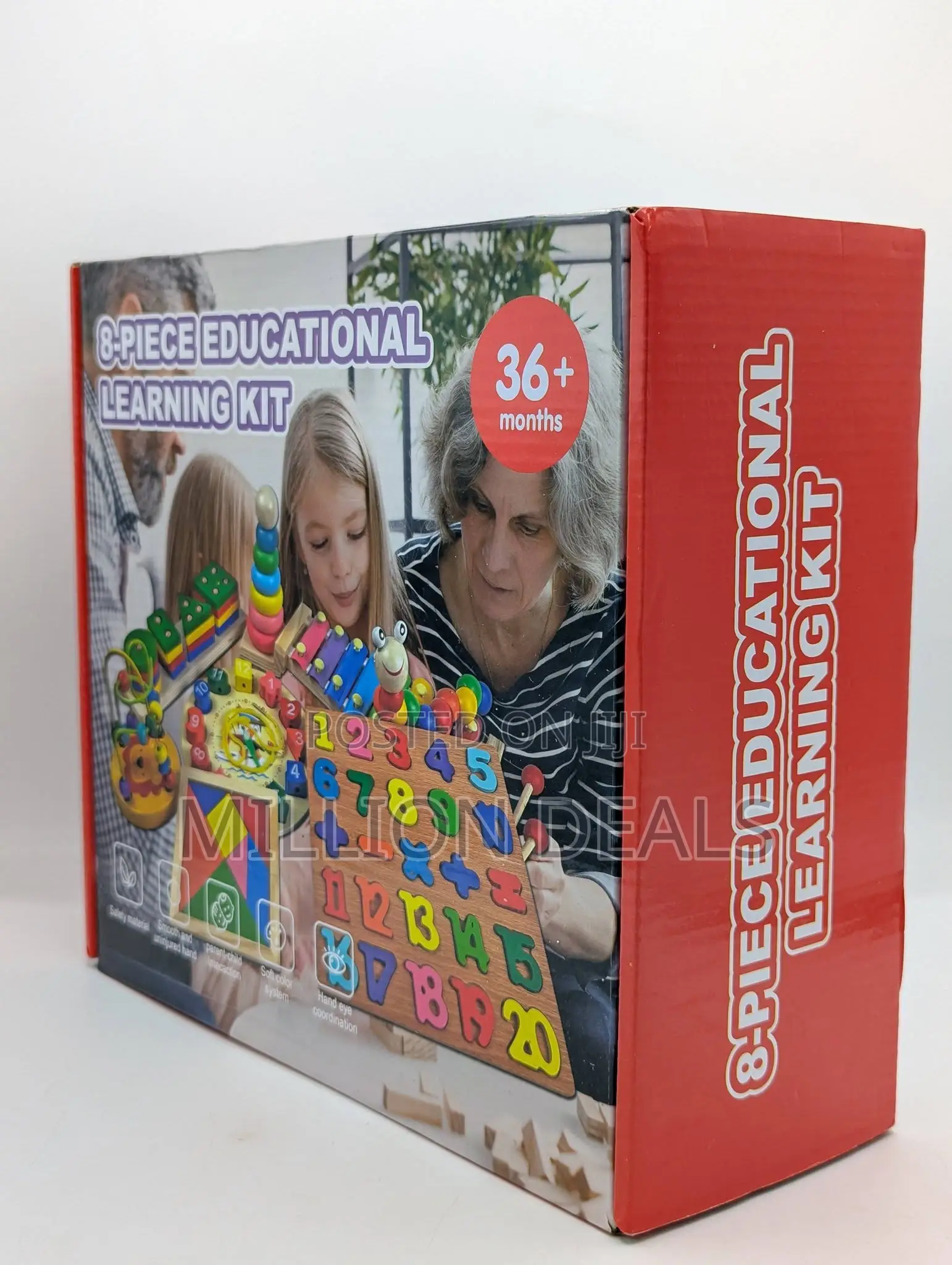 8In1 Educational Learning Kit Kids Toy Ages 3+