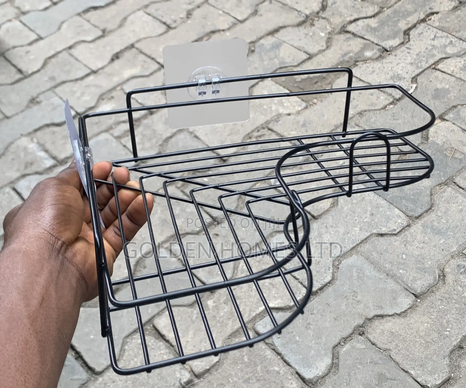 Single Bathroom Corner Rack
