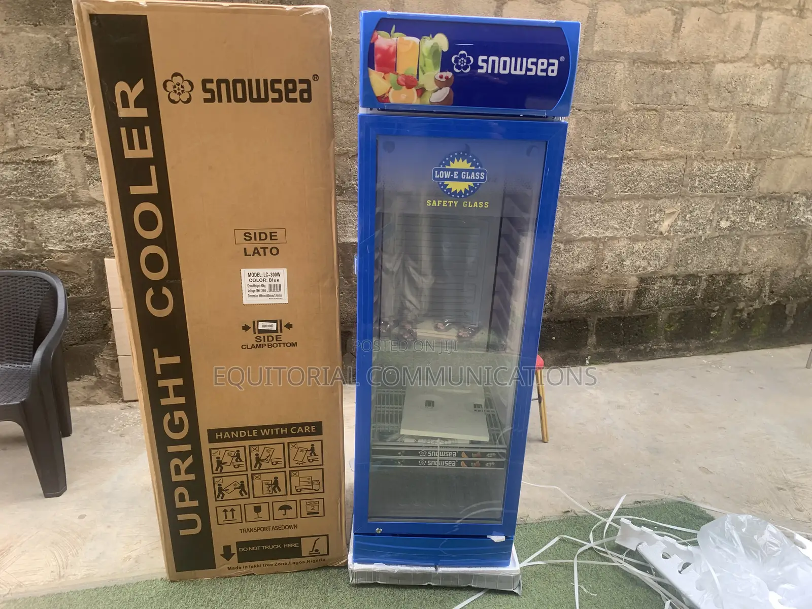 SNOWSEA LC-300W Showcase Fridge Design for Maximum Product Visibility