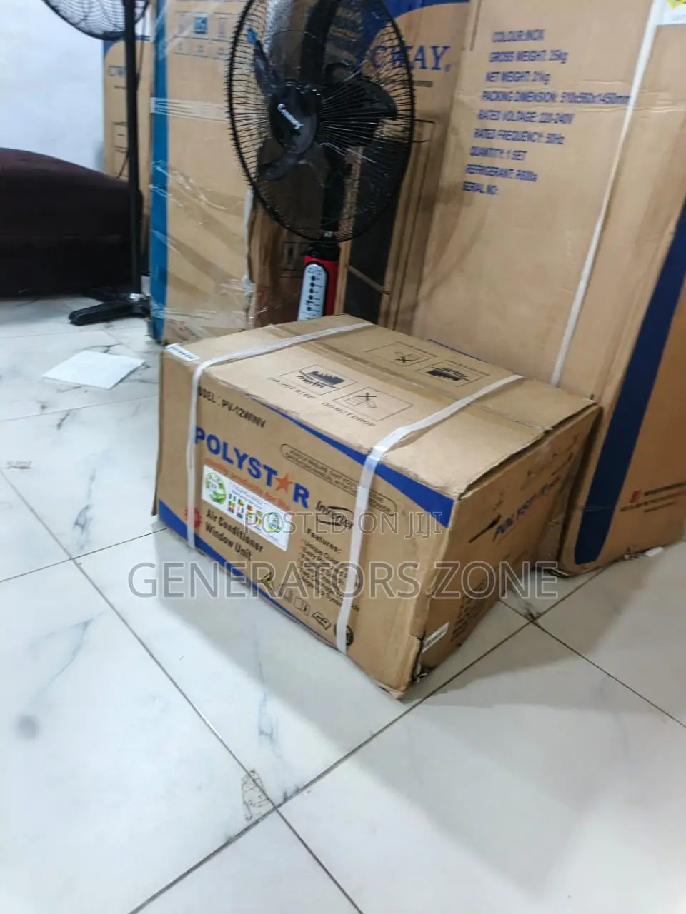 Polystar PV-12WINV 1.5HP Window Air Conditioner Fast Cooling