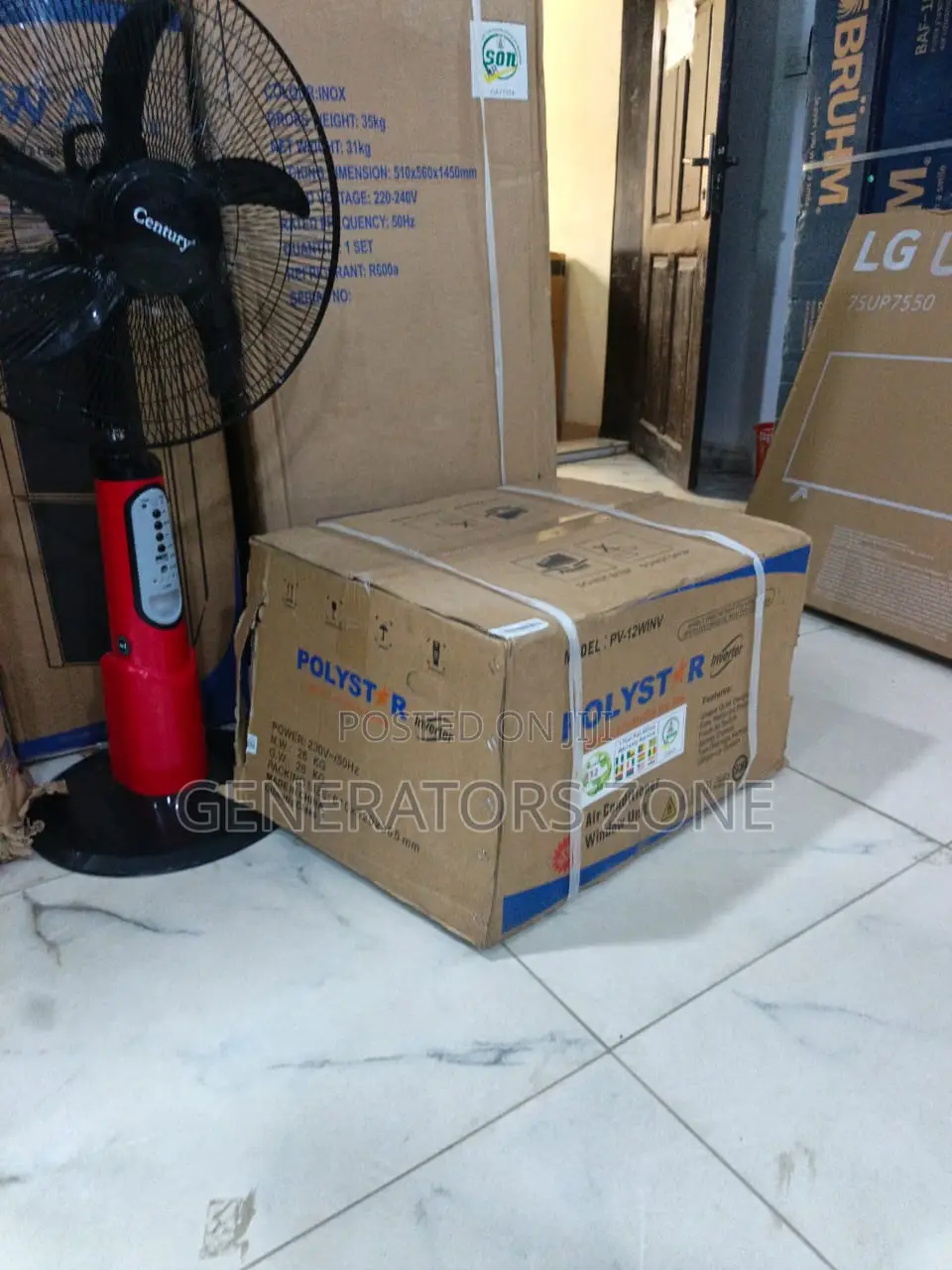 Original Polystar 1.5HP Window Inverter Air Conditioner