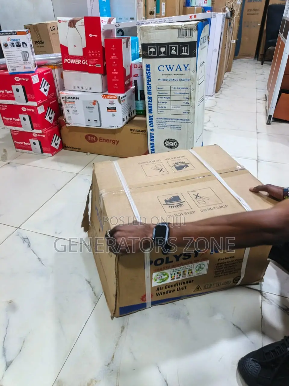 Polystar Inverter Window Air Conditioner 1.5HP White