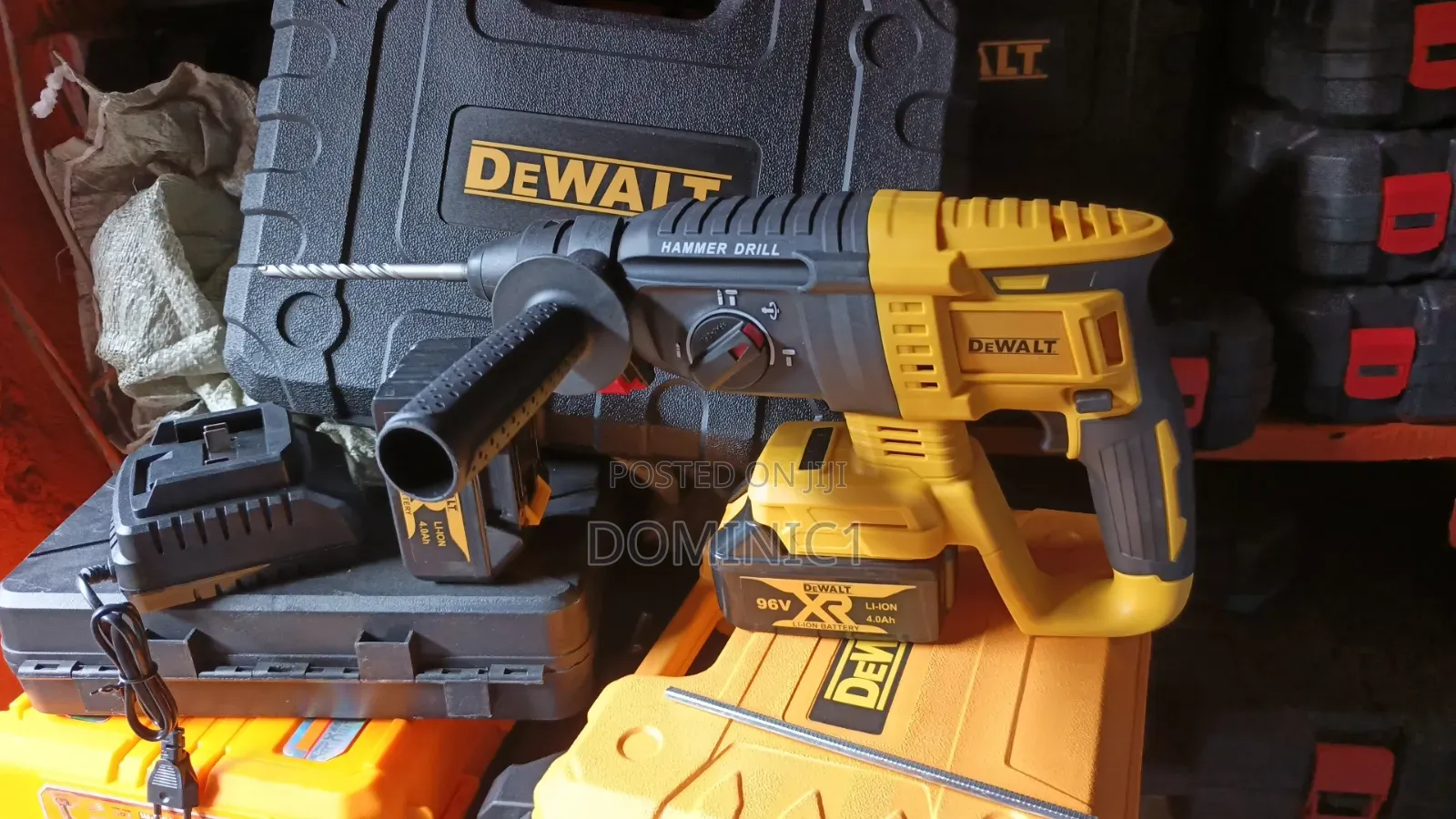 Cordless Rotary Hammer Drill 26mm 96v