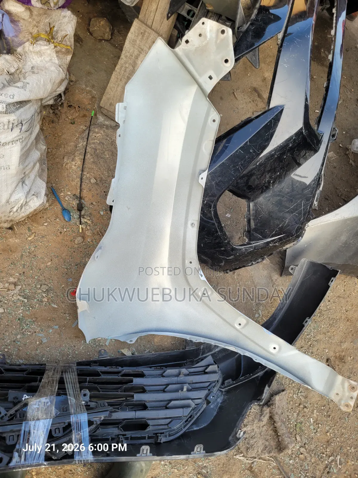 Left Side Fender Toyota Rav4 2020