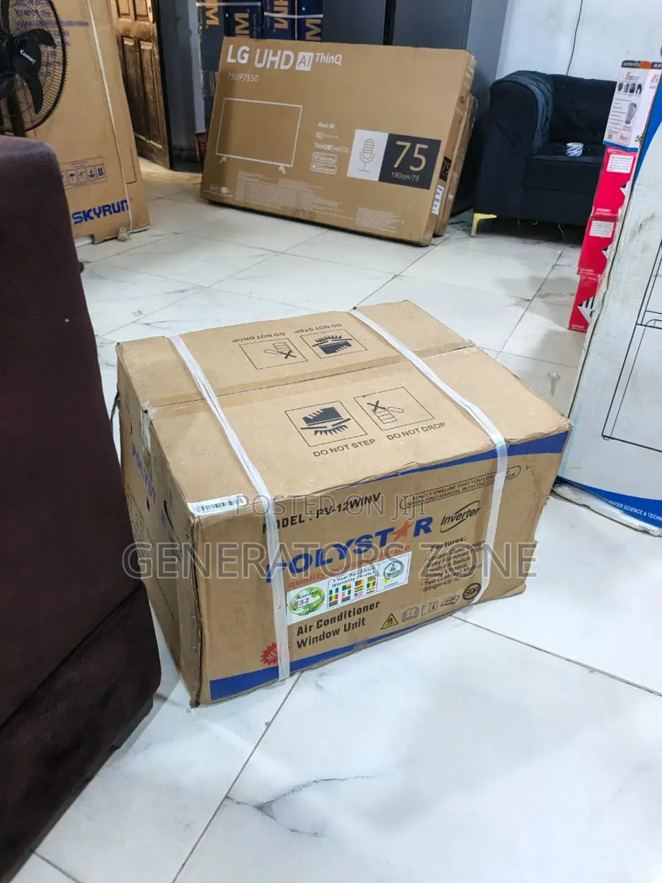 Powerful 1.5HP Polystar Window Cooling System