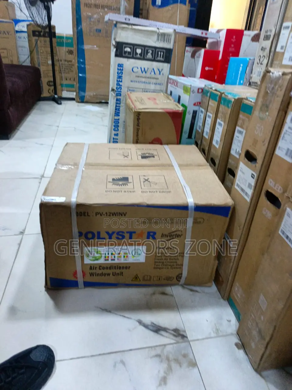 Heavy Duty Polystar Window Air Conditioner 1.5HP