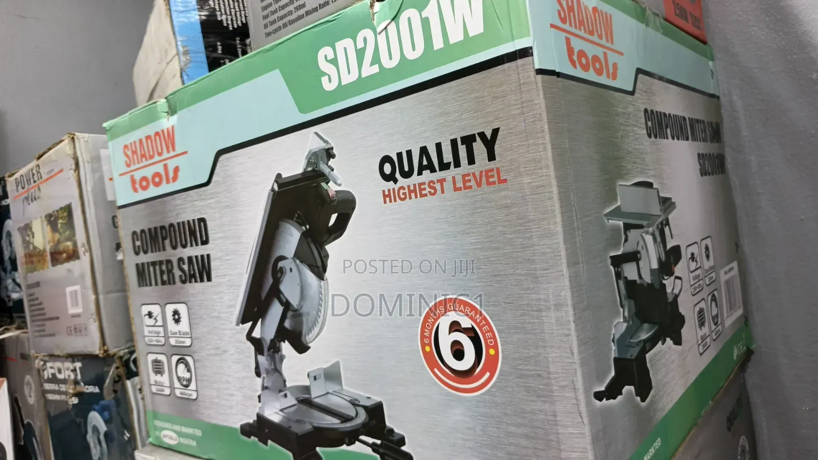 Shadow Tools SD2001W Compound Miter Saw 10 Inch 2000watt