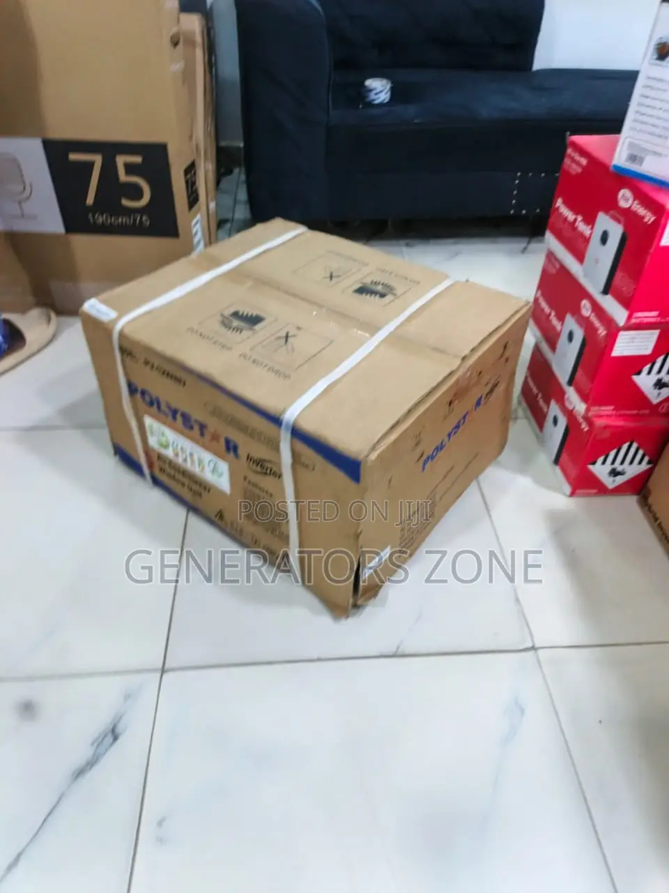 1.5HP Polystar Window Air Conditioner White in Color
