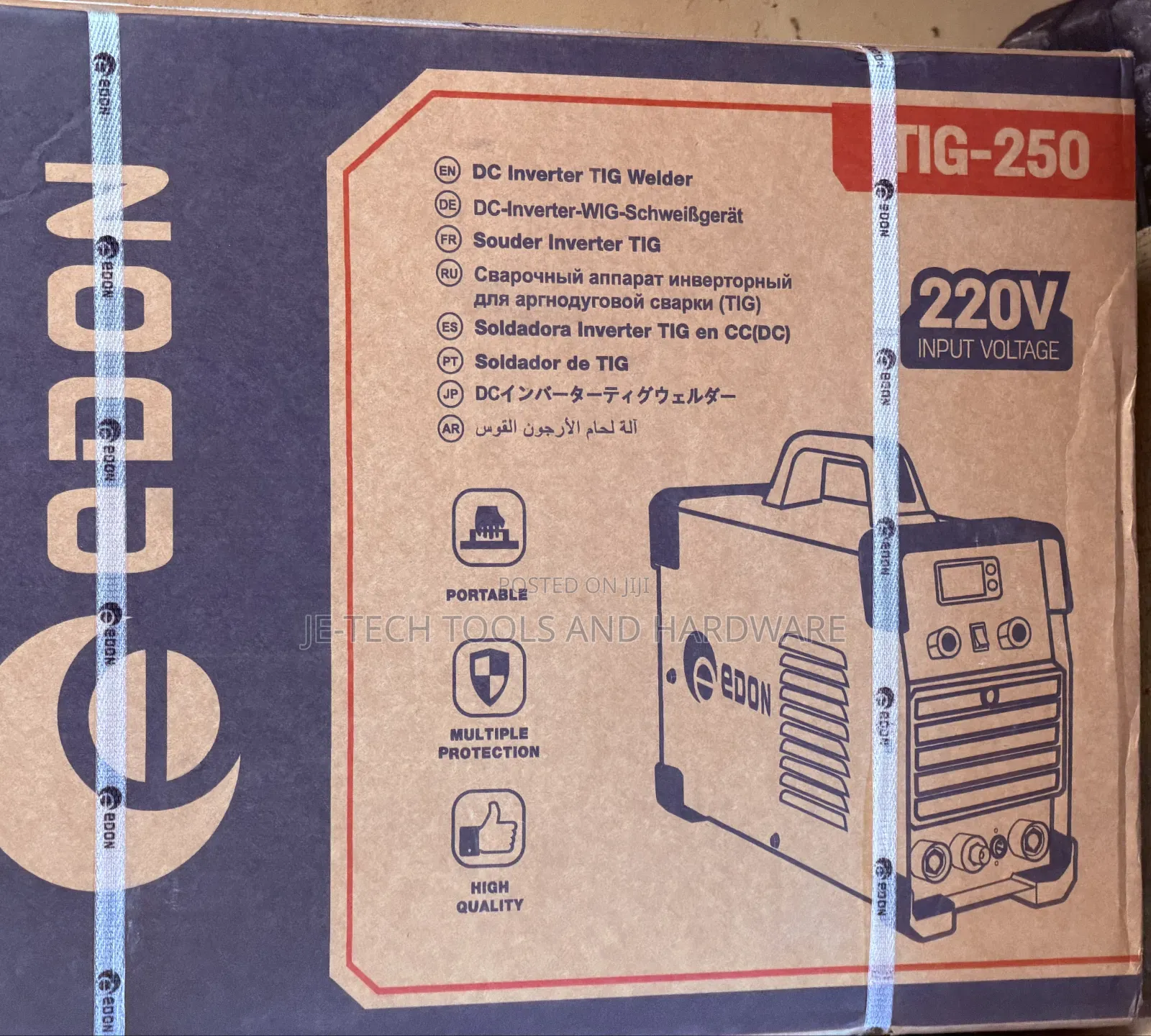 Edon TIG-250 DC Inverter Welding Machine.