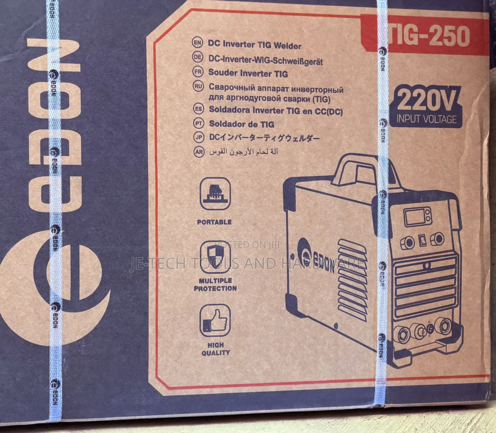 Edon TIG-250 DC Inverter Welding Machine.