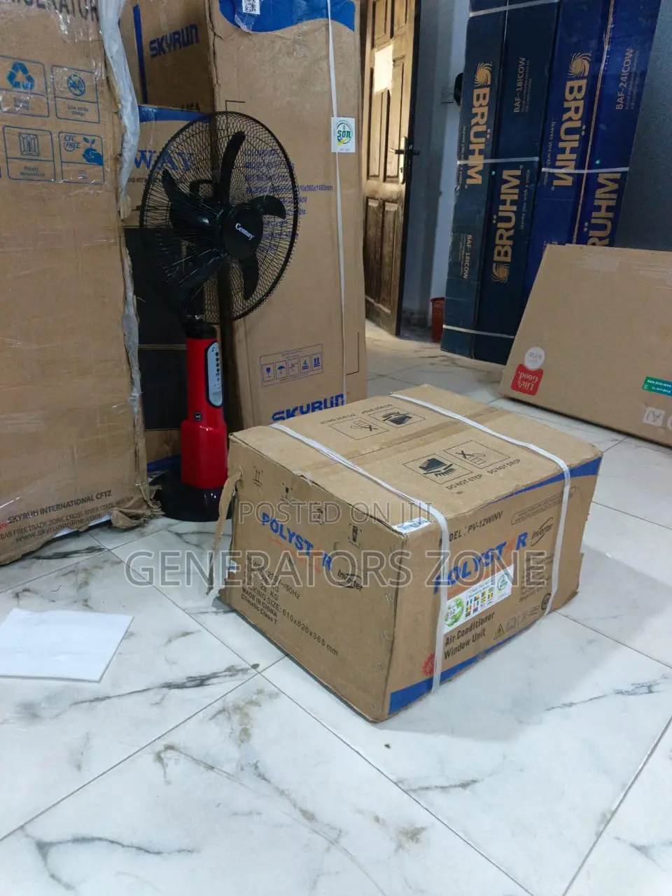 Polystar 1.5HP Window Air Conditioner Ready to Install