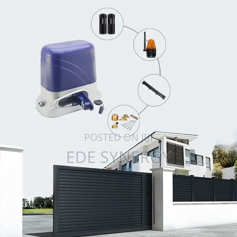 Residential 500KG - 800KG Gear System Electric Sliding Gate Opener