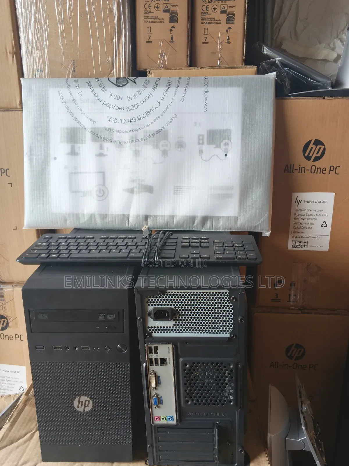New Desktop Computer HP 290 G4 8GB Intel Core i3 HDD 1T