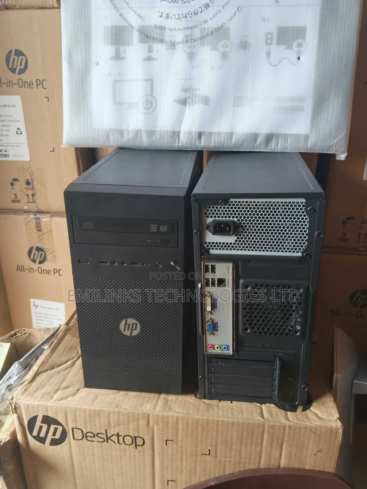 New Desktop Computer HP 290 G4 8GB Intel Core i3 HDD 1T