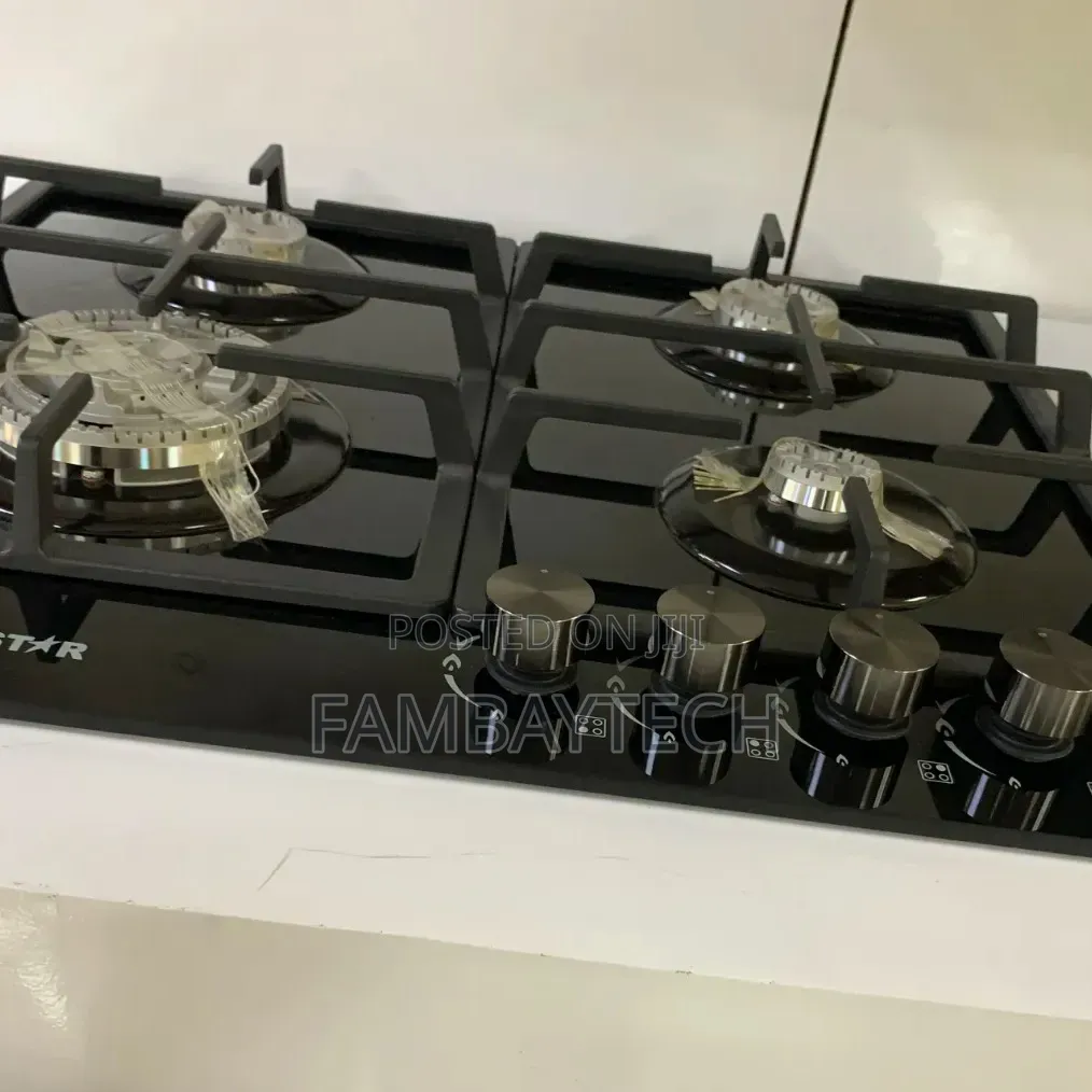 Polystar Tempered Glass Inbuilt Cooker