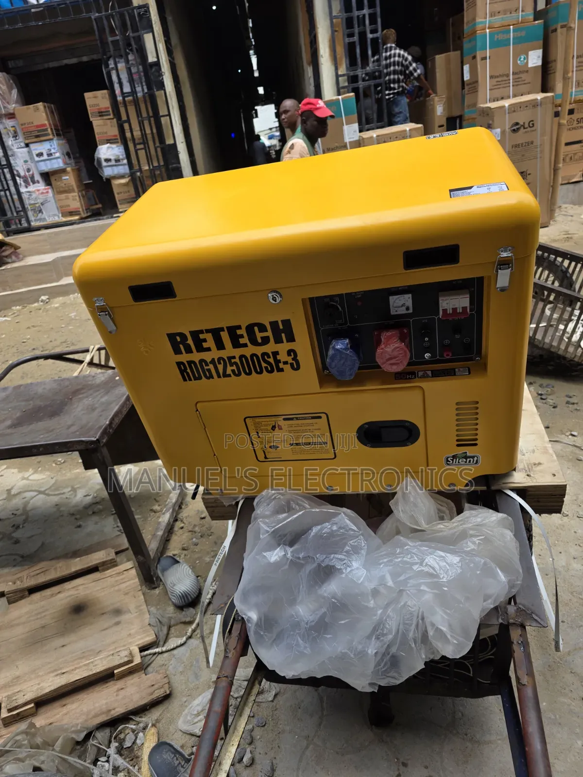 Retech Three Phase Diesel Soundproof Gen 10.5kva 100%copper Coil