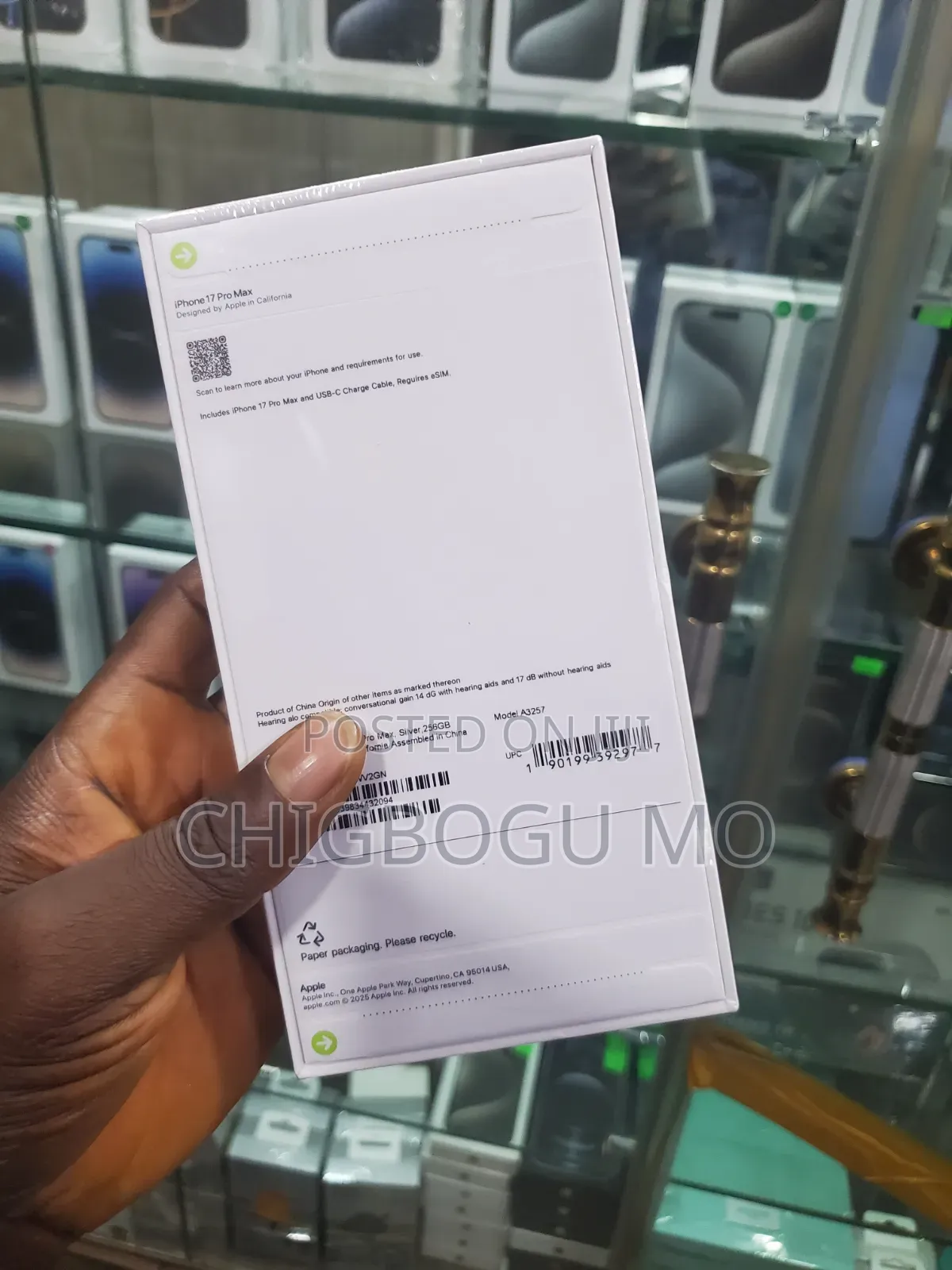 New Apple iPhone 17 Pro Max 256 GB Silver